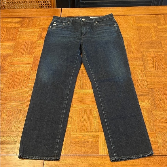 Denim - AG THE ISABELLE HIGH RISE STRAIGHT CROP JEANS SIZE 28